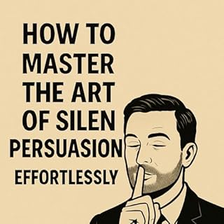 Page de couverture de How to Master the Art of Silent Persuasion Effortlessly