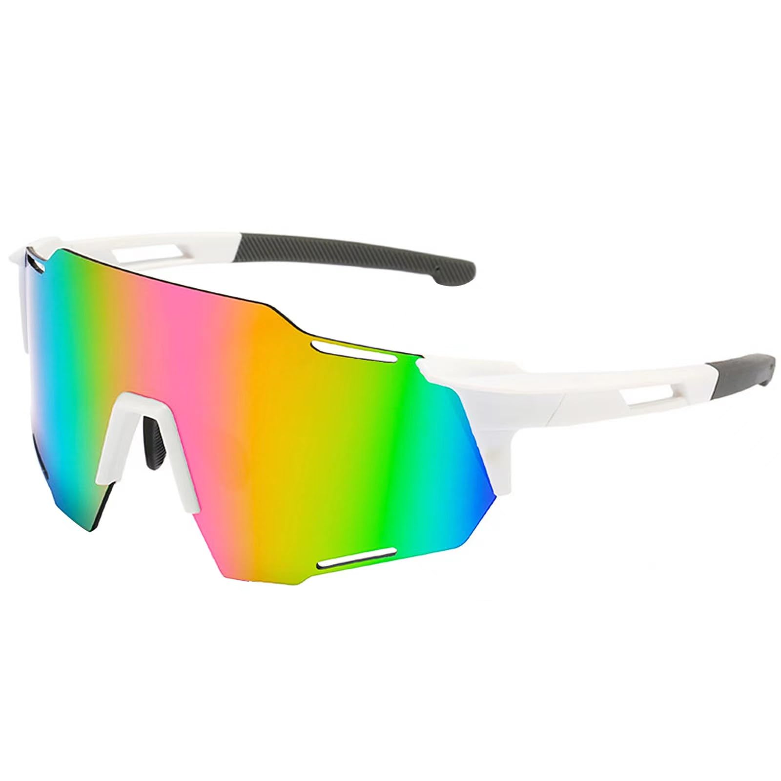 BECILES Gafas de ciclismo para hombre y mujer,Gafas de bicicleta resistentes al viento UV 400 para Actividades al aire libre como ciclismo escalada conducción pesca
