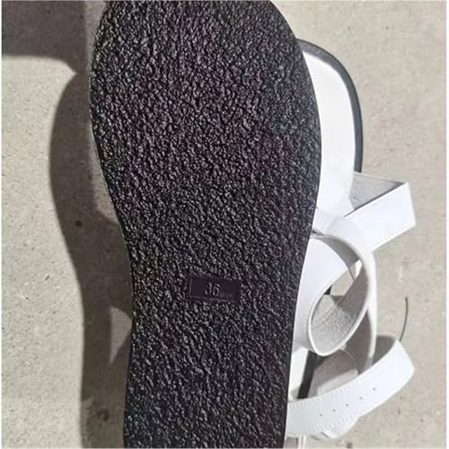 Women's Low Wedge Sandals, Fashion Open Toe Adjustable Buckle Strappy Bunion Low Wedge Sandals, Casual Beach Ring Toe Walking Shoes, for Summer, Travel, Outdoor, Beach Travel, Party2