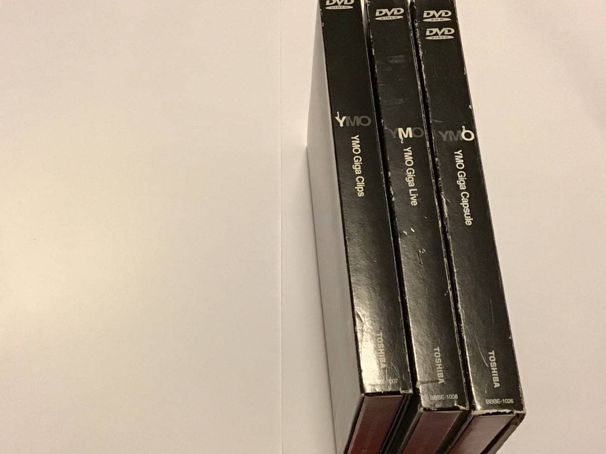 YMO Giga DVD 3枚セット YMO DVD 3枚セット