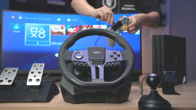 Amazon.com: PXN V9 Gen2 Gaming Racing Wheel With magnetic