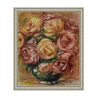 Amazon.co.jp: 木枠入り《薔薇の花瓶》ピエール=オーギュスト