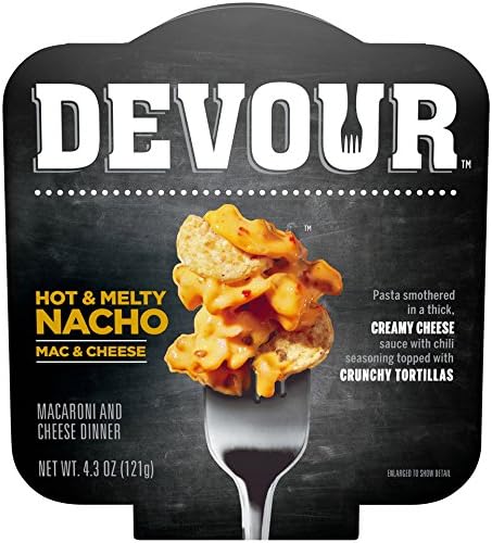 DEVOUR Hot & Melty Nacho Mac & Cheese, 4.3 ox Bowl