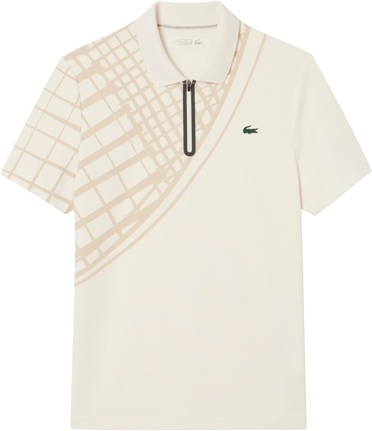 Lacoste Men's Ultra-Dry Printed Slim Fit Tennis Polo - Image 6