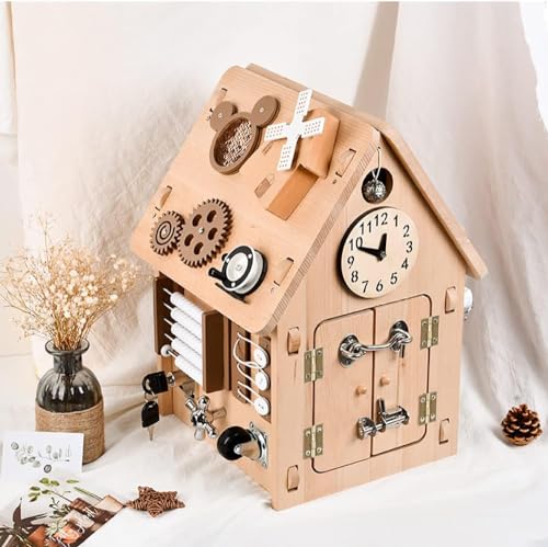 Roosea Scharniere Mini Antik 60 Stück Scharnierband Kleine Klappscharniere Metall Scharnier mit Schraubendreher und 240 Schrauben für Holzbox Schmuckbox Cabinet,15mm*18mm, Golden