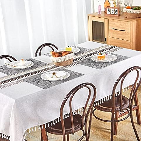 Mantel Easy Joy 140 × 200 con 6 Manteles Individuales Cover
