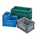 Orbis Stakpak Container - 24X15x9-1/2" - Blue - Blue