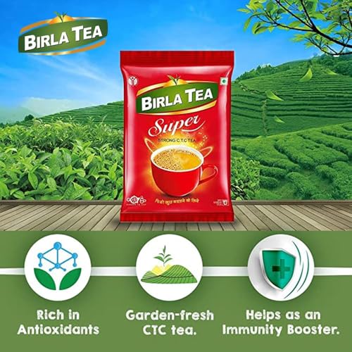 Image of Birla Super Premium CTC Tea | Strong Kadak Chai with Refreshing Taste | Assam Black Tea | Loose Leaf | 1kg
