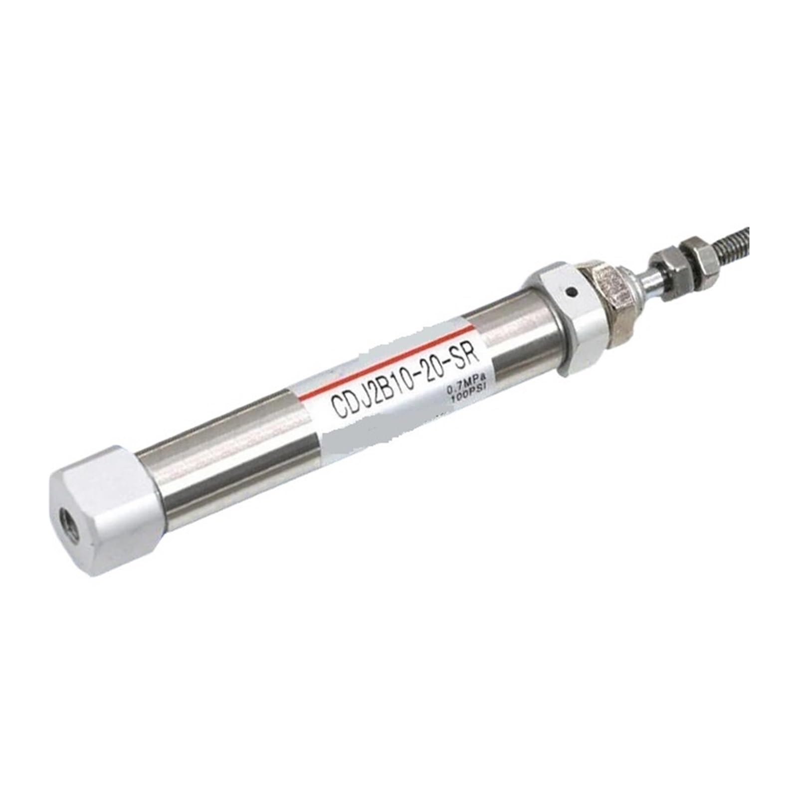 Cilindro de aire CDJ2B16-10 neumático de acción simple y diámetro axial compacto