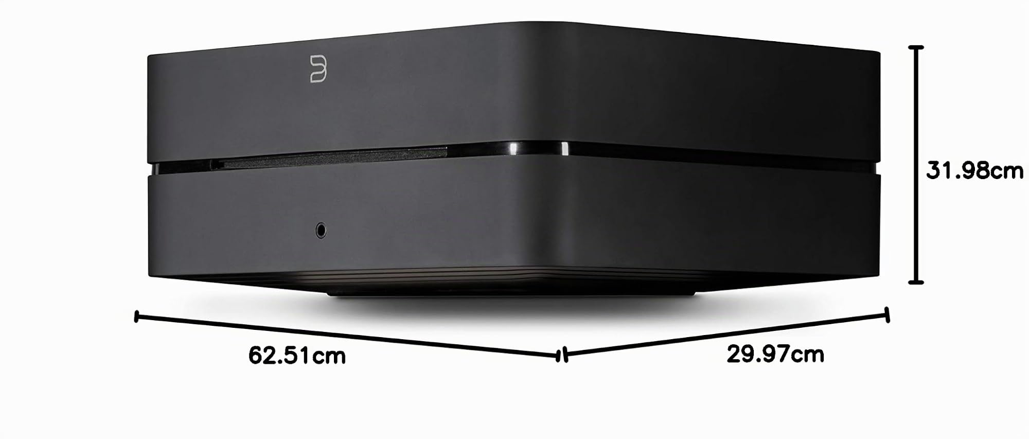Bluesound Vault 2i - Streamer ad alta risoluzione, Ripper, unità NAS da 2 TB, colore: Nero