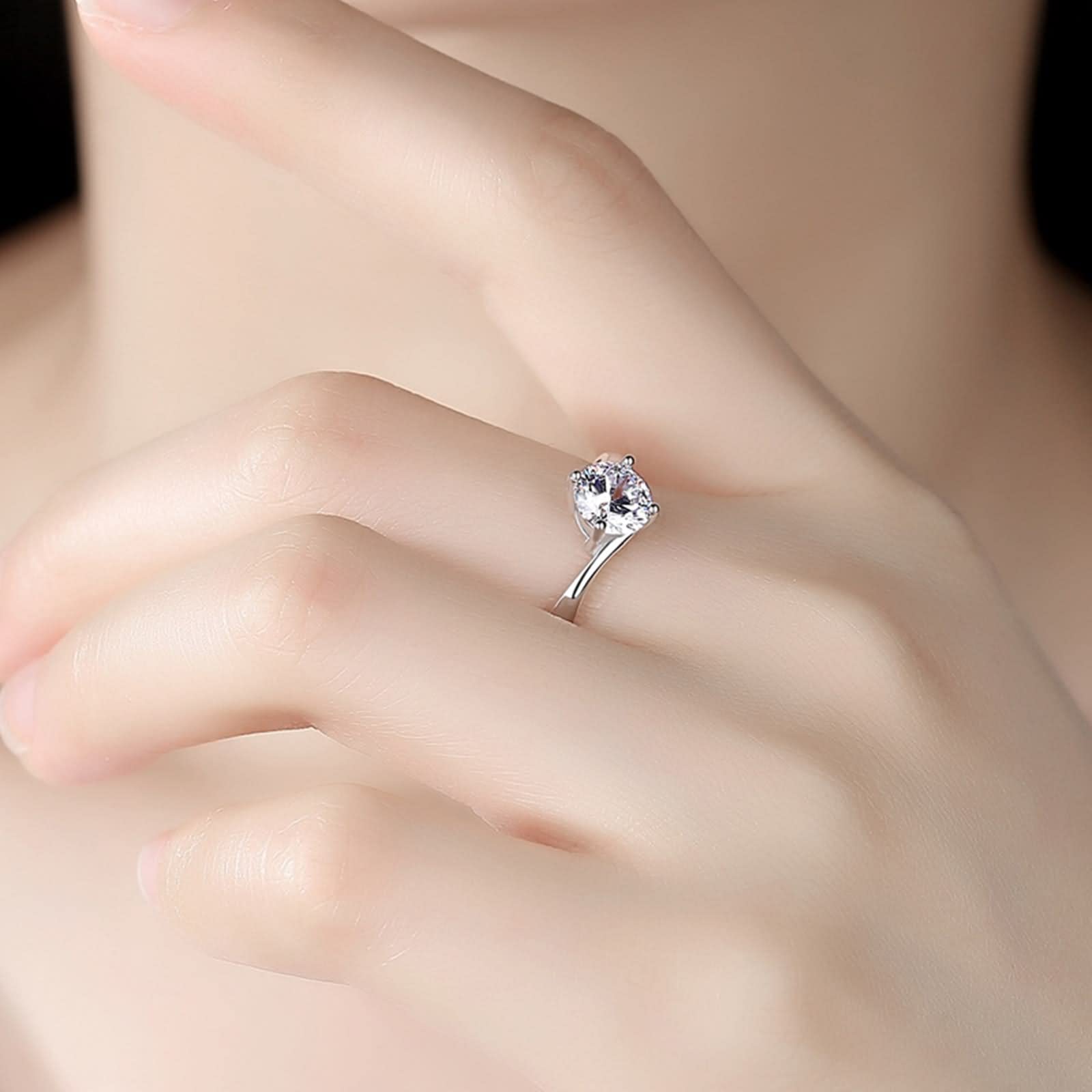 Anelli vintage da donna, regalo estivo, anello intrecciato classico, in argento Sterling, per San Valentino