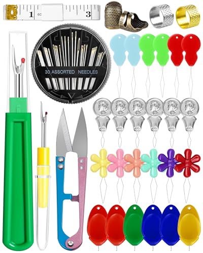 FIVEIZERO Needle Threaders Kit, 24 PCS Needle Threader for Hand