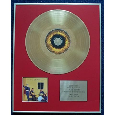 The Cranberries - Limited Edition CD 24 Carat Gold Coated LP Disc - To the Faithful Departed Cover