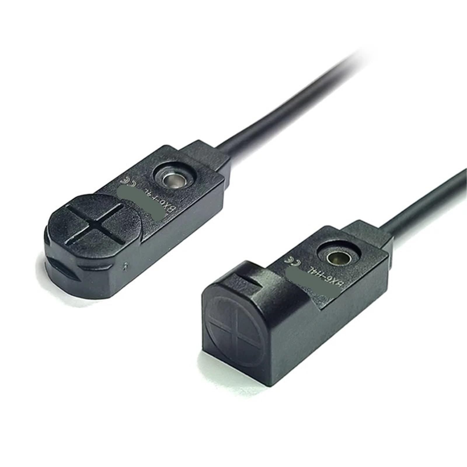 Kwadratowy miniaturowy czujnik zbliżeniowy 2 przewody NO NC Wykrywanie odległości: 4mm 5 do 24VDC Metalowy indukcyjny czujnik końca skoku BX6-F/H(BX6-H4L)