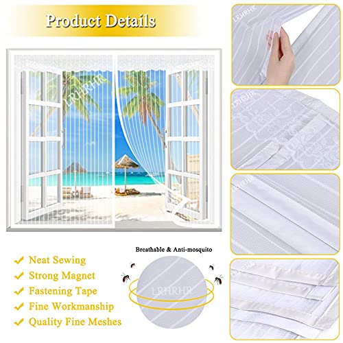 Zanzariera Magnetica Finestra, Traspirante Tenda