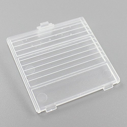 Prodotto di qualità Coperchio di ricambio trasparente per vano batteria originale Game Boy GB System DMG Console