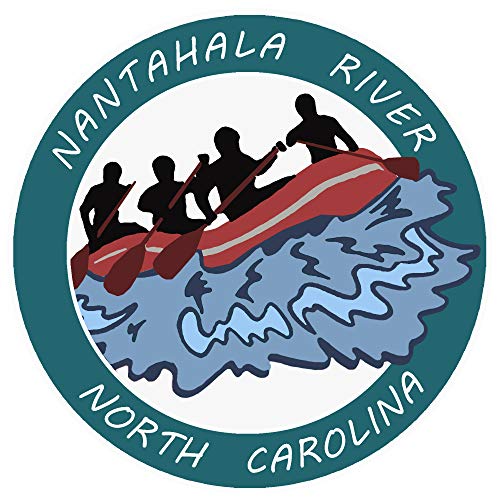 Nantahala River NC White Water Rafting Decal Sticker