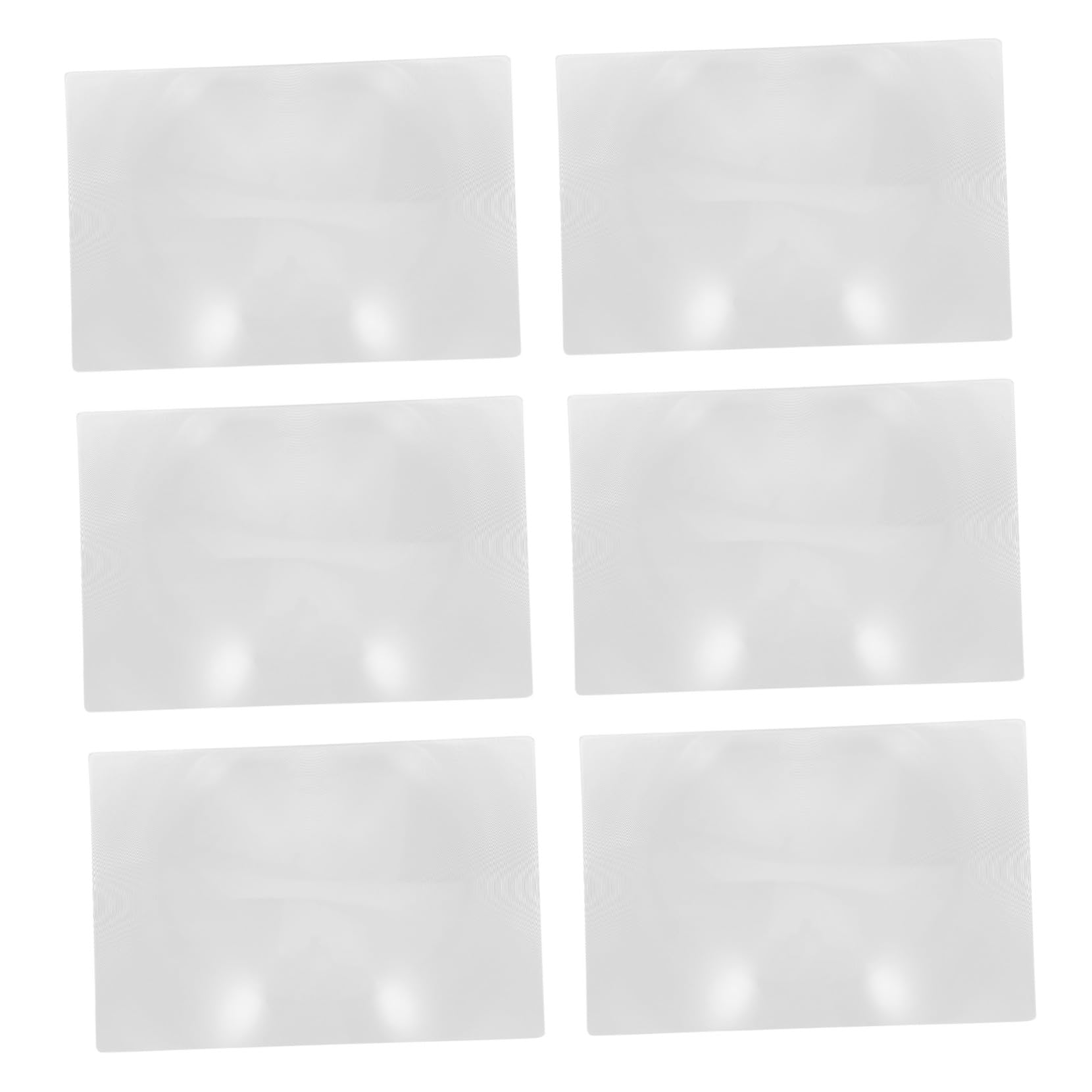 Loupe de lecture portable pour séniors et lentille transparente grand format
