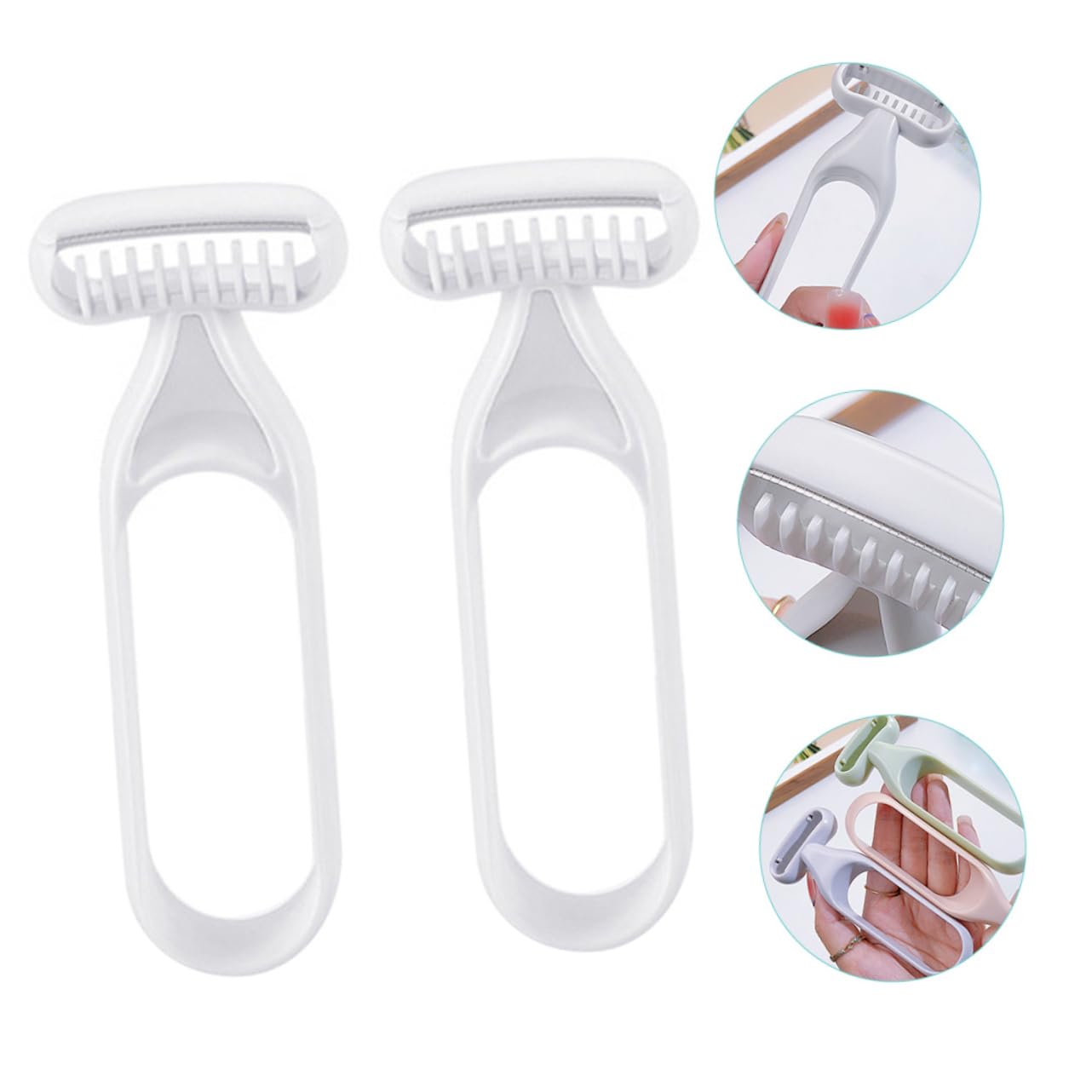 Beaupretty 10pièces Tondeuse Manuelle Pour Épilation Rasoir Armpit Et Jambes Outil De Précises Et Parfait Pour Voyage