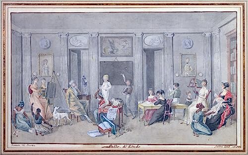 Tableau de réunion familiale style vintage pour décoration de chambre raffinée
