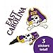 Desert Cactus ECU East Carolina University Sticker Pirates Vinyl Decals Laptop Water Bottle Car Scrapbook T5 (Type 5-1)