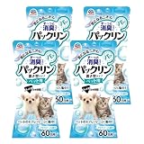 アース・ペット パックリンリキッド 置き型消臭芳香剤 アクアソープの香り 60日用 4個セット