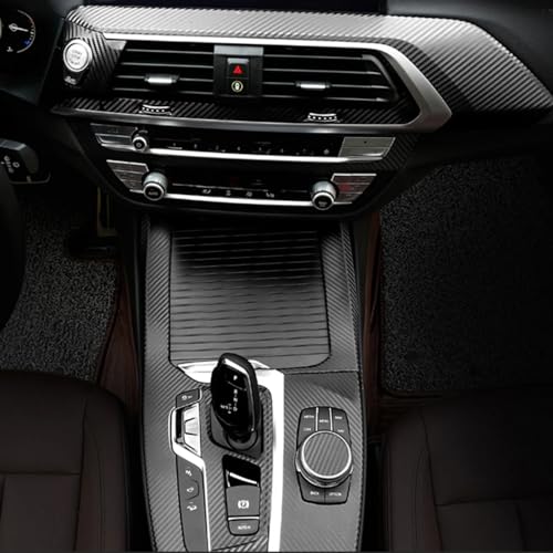 Décalcomanies carbone BMW X3 G01 anti-rayure pour panneau de commande