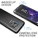 YOUMAKER Galaxy S9 Case, with Built-in Screen Protector and Clear Back, Heavy Duty Protection Shockproof Cover for Samsung Galaxy S9 Case 5.8 inch-Clear/Black