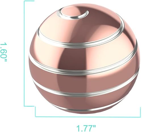 Miniatura 2 de Apqdw Juguetes de escritorio Kinetic Fidget para adultos, juguetes de escritorio giratorios cinéticos de 1.77 pulgadas para la oficina para adultos,