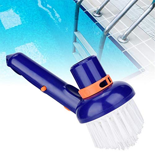 thelastplanet Brosse De Piscine Nettoyage De Piscine Tête D'aspiration Ronde D'accessoires De Piscine Robuste Et Durable Facile À Nettoyer pour Le Nettoyage De Piscine, Baignoire Cover