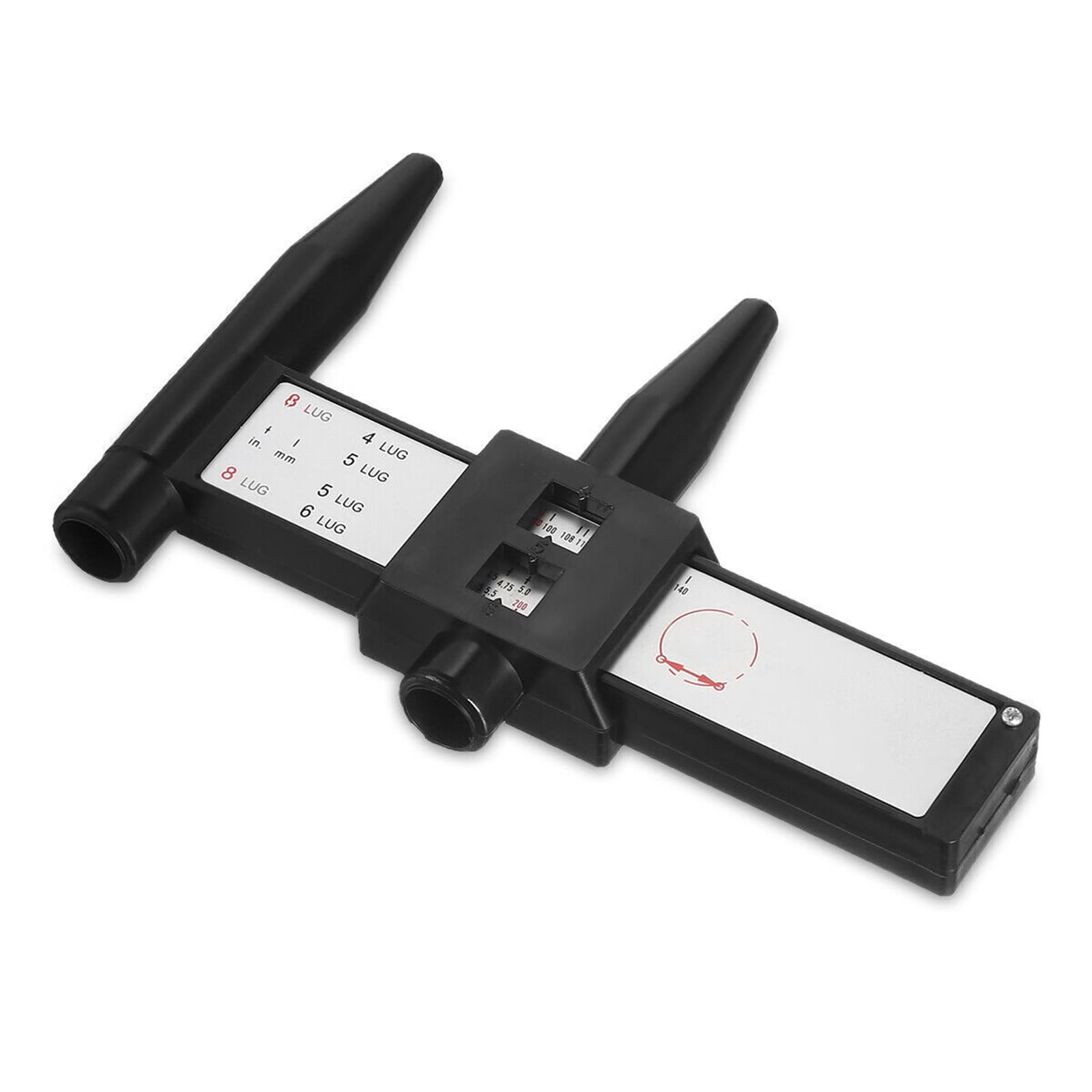 Wheel PCD Gauge, Wheel/Rim Bolt Pattern Measuring Tool
