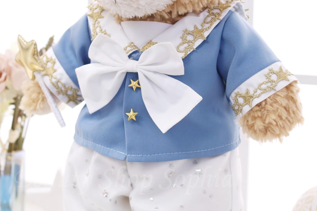 Amazon.co.jp: ダッフィー 星柄コスチューム（ブルー） 服 単品