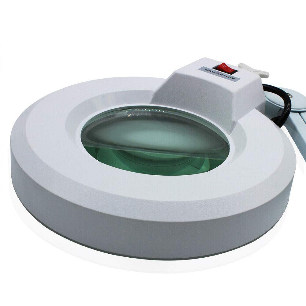 Lampada D'Ingrandimento LED 8 Diottrie - Con Supporto Mobile Per Estetista E Hobby - Foto 7