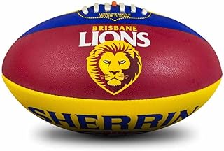 Sherrin Brisbane Lions AFL Club Football, Size 5