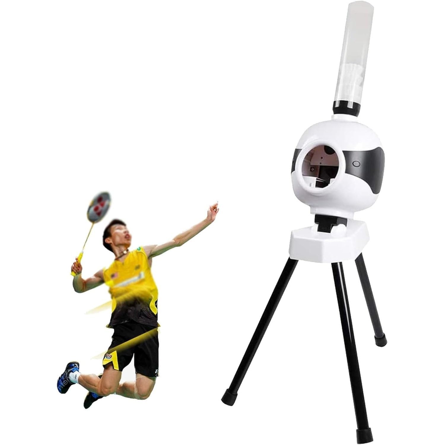 Machine de badminton portable pour jouer au jardin ou en club