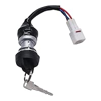 Vista 1 de Ignition Key 4 Wires Switch for Hisun UTV 400 500 700 800 Massimo MSU500 700 Axis 500 700 Coleman UT400 Bennche Cub Cadet