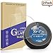 [2-Pack] Amazon Echo Spot Screen Protector, Zeking Tempered Glass Drop Defence [Anti-Scratch], Lifetime Replacement Warranty