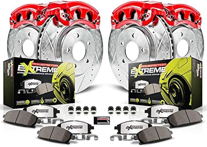 Power Stop KC1302-26 Z26 Street Warrior Brake Kit Ford