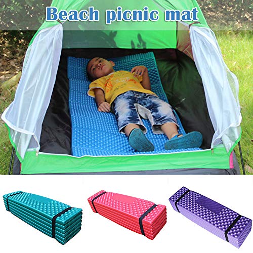 LEFUYAN Tapete de acampamento dobrável Widesea portátil de espuma para dormir, impermeável, à prova