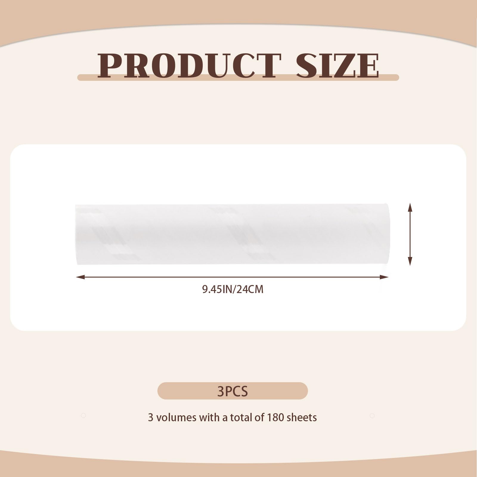 LELE LIFE Large Lint Rollers for Pet Hair 24cm Wide & 180°Rotatable Head - Image 2