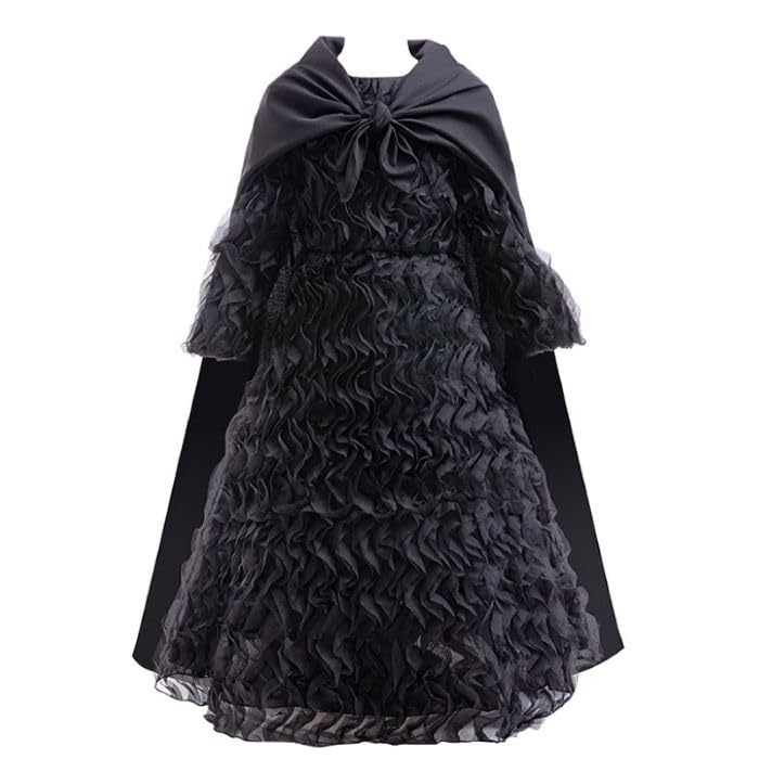 Robe sorcière en tulle fille WITCH04 pour fête sans irritation