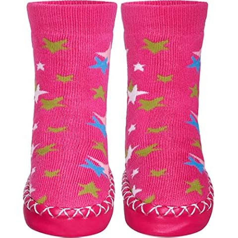 Chaussons Playshoes Étoiles Roses Cover