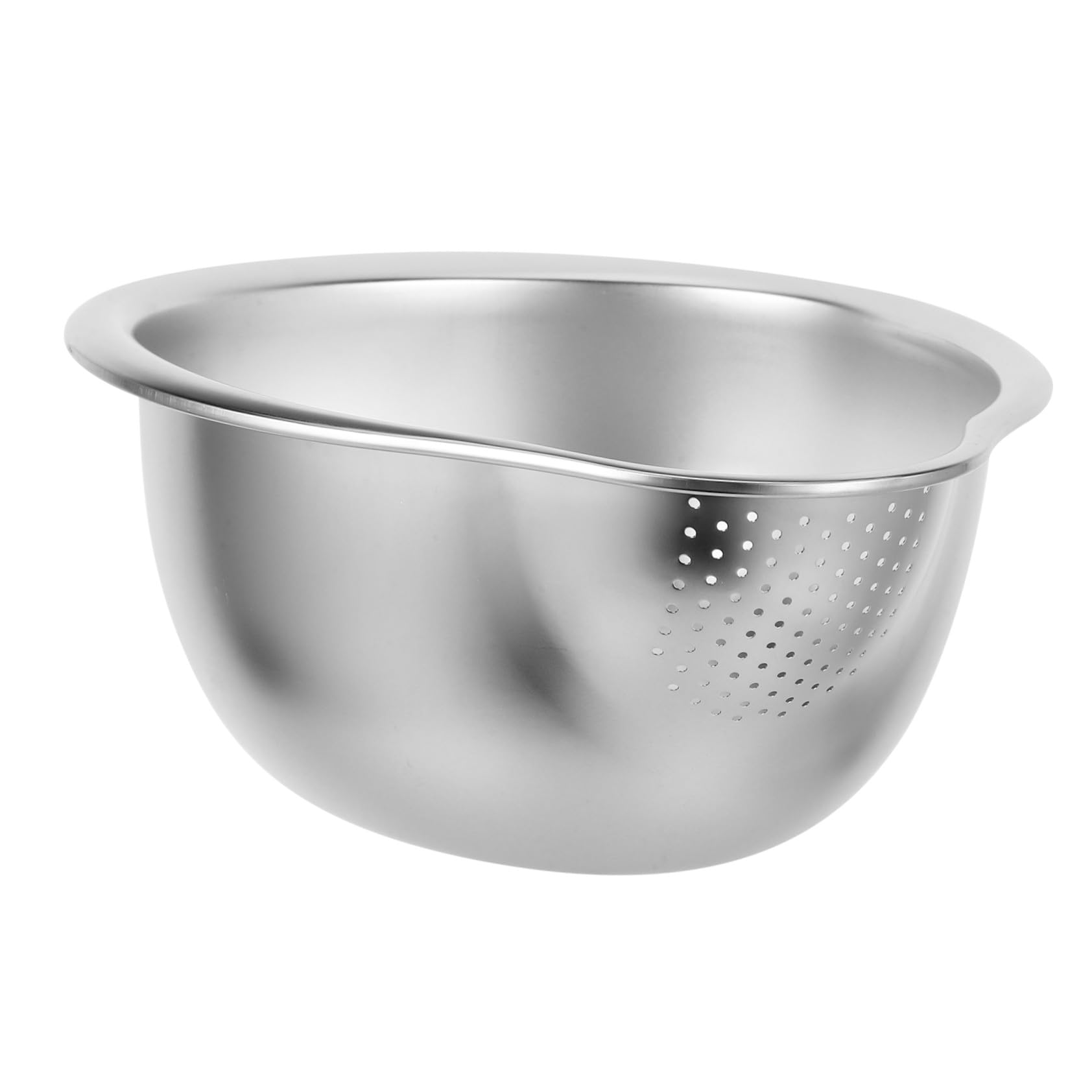 Colador de Cocina Acero Inoxidable Cesta de Drenaje Multiusos para Frutas Verduras y Arroz