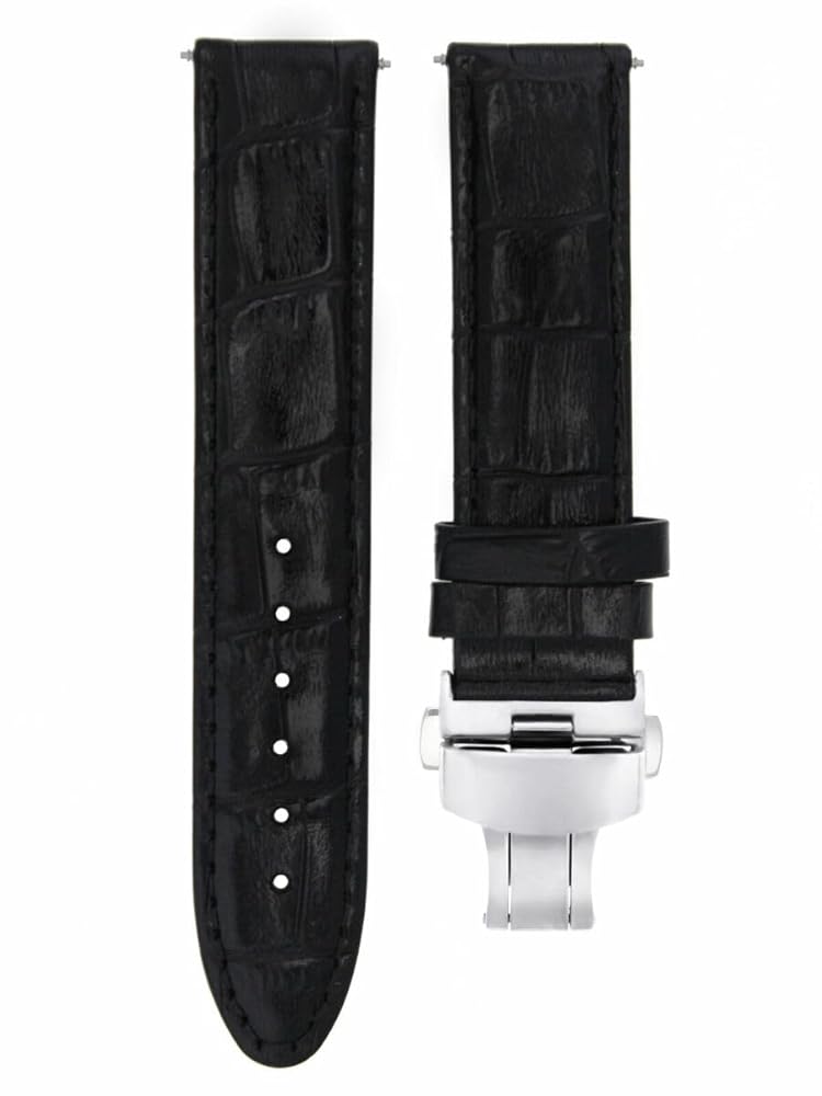 Amazon.com: Ewatchparts 18-19-20-22-24mm Leather Watch Band