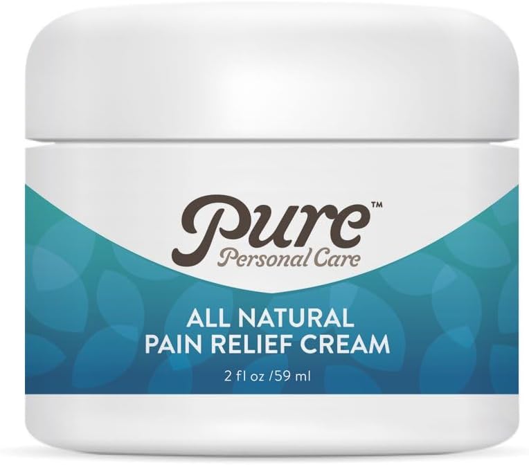 Miniatura 1 de Pure Personal Care - Crema natural para aliviar el dolor  Crema para aliviar el dolor muscular  Alivia las molestias en la espalda, cuello, rodillas