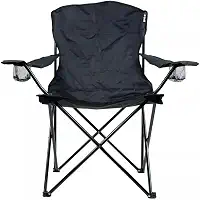 Cadeira Dobravel Confort Plus Suporta 150kg Preta