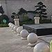 Roman Column Ball Moldfor DIY Balcony Fence Decorative Spherical Garden Cement Casting Mould, Circular Ball Barrier Stones, Cement Road Barriers for Furniture, Balcony Railings, Decorative Molds