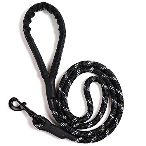 Laisse de chien en corde de nylon réfléchissante HMJGDHX grande taille
