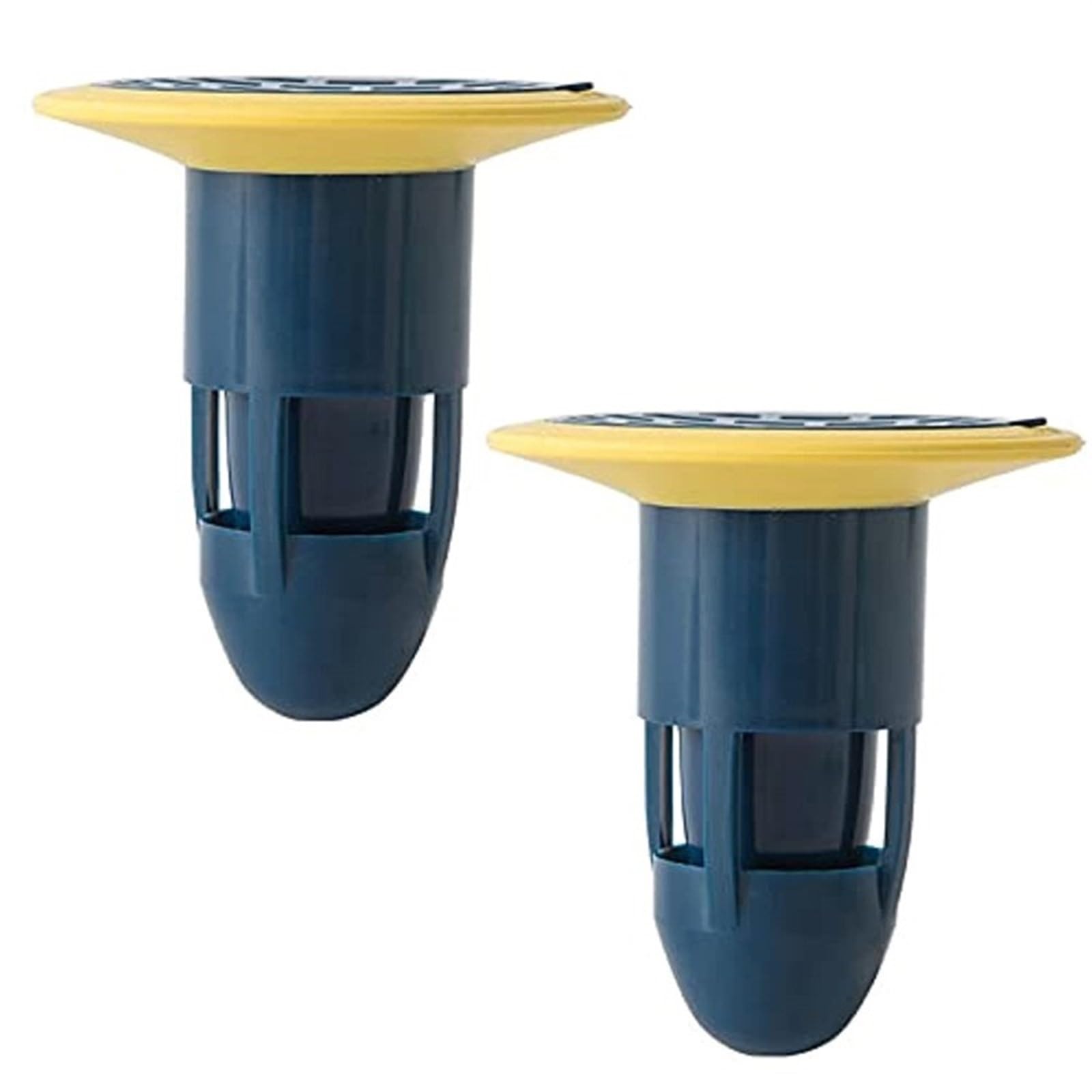 Floor Drain Core 2pcs Bathroom Floor Drainer Sink Drains Pop-Up Bounce Core Basin Drain Filter Hair Catcher Shower Strainer Bathtub Stopper(Upgrade-Blue)