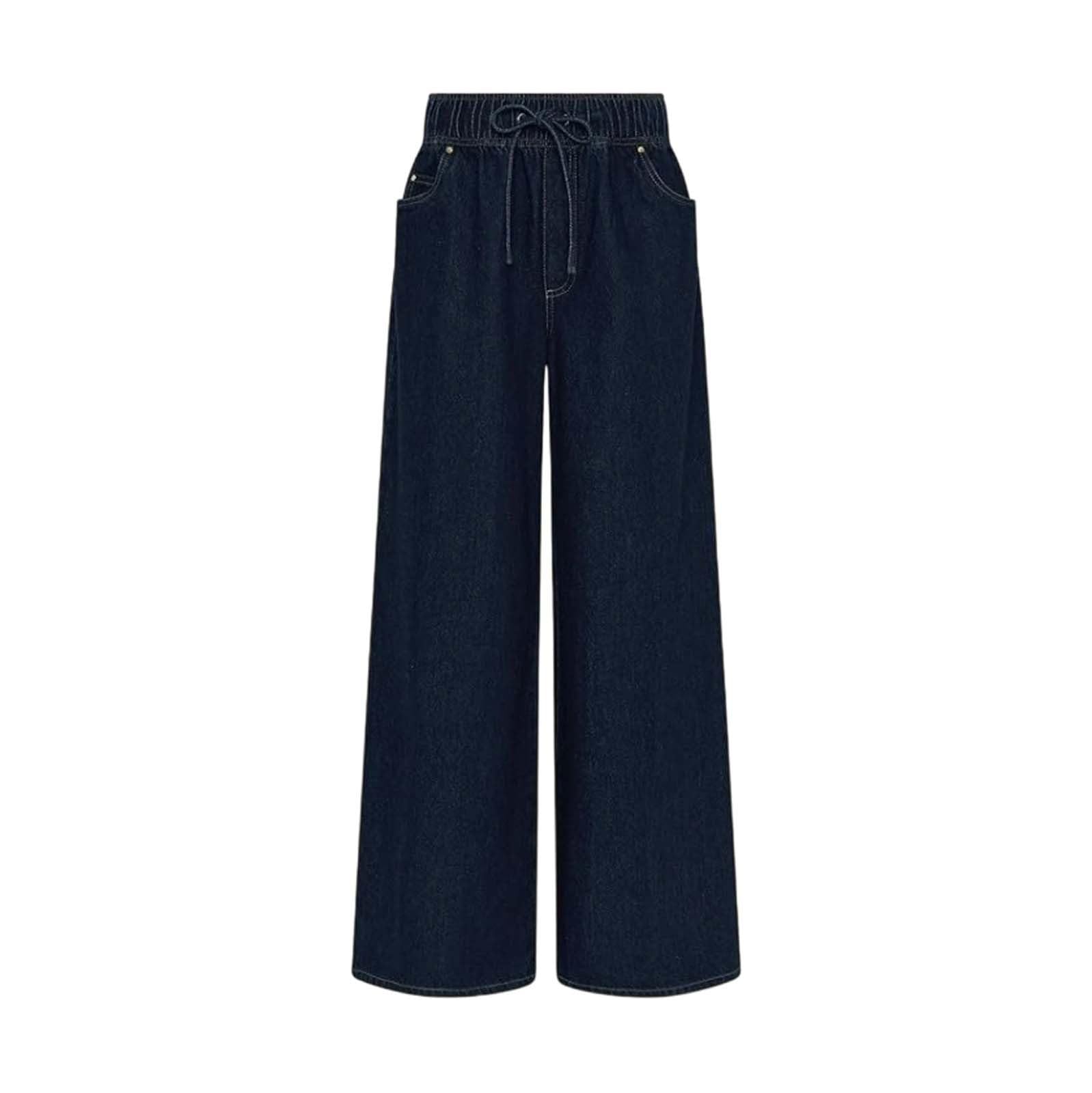 Pantalones de Trabajo Mujer, Pantalon Chandal Mujer,Vaqueros de Tiro bajo Lavados Estilo Pierna Recta y Ancha Temporada otoño Calle Pantalón